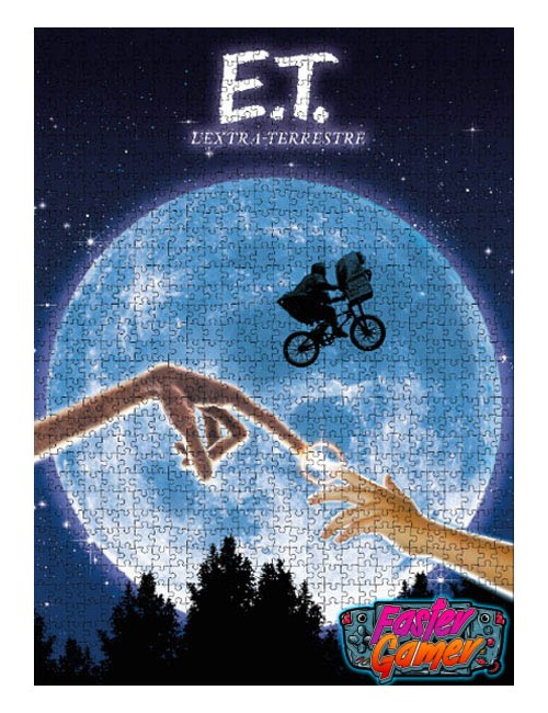 E.T Puzzle Poster Francais...