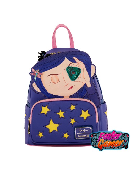 Coraline Loungefly Mini Sac...