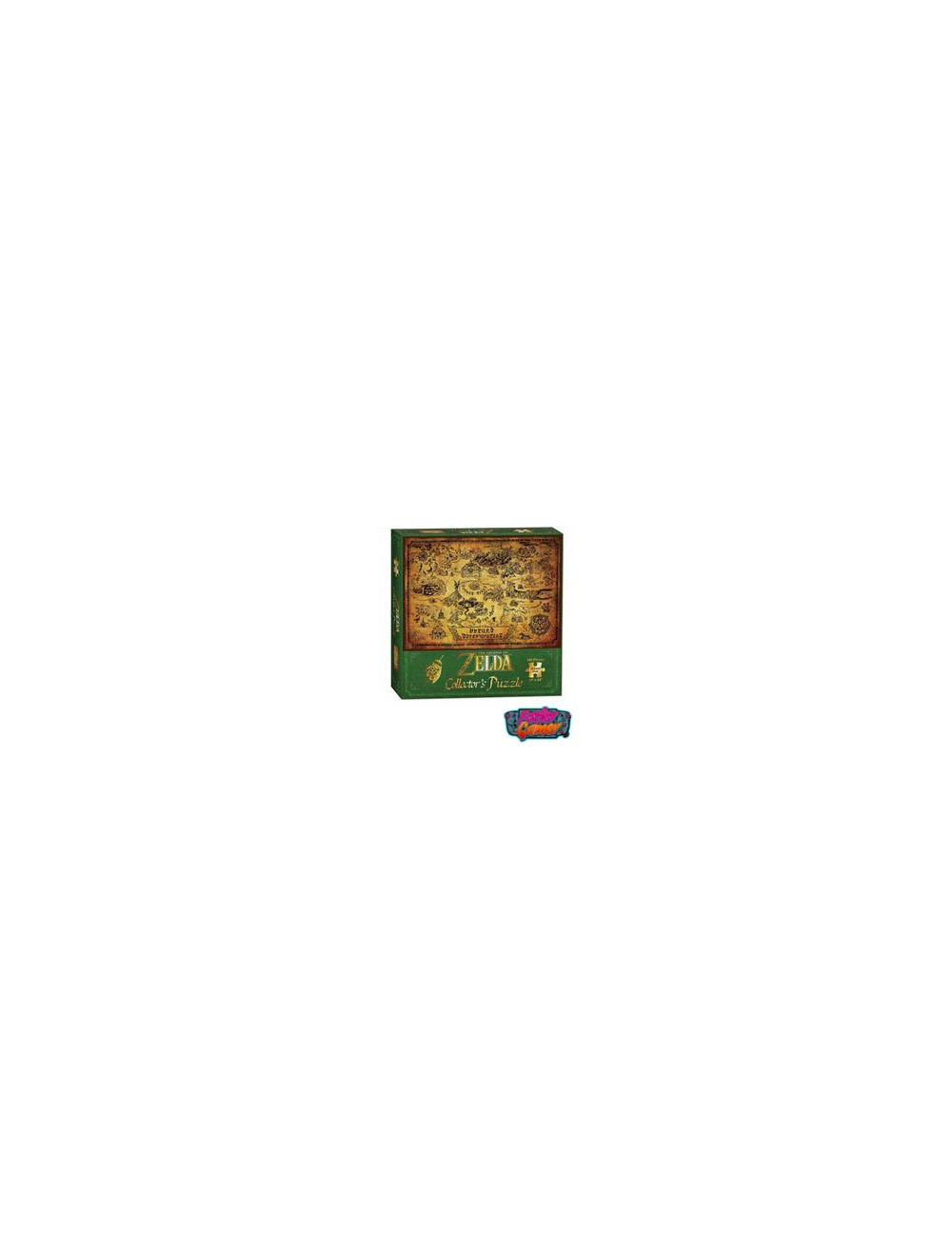 The Legend of Zelda - Hyrule Map - 1000 piece puzzle - Complete