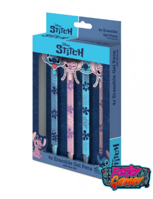STITCH & ANGEL - 4 Stylos à...