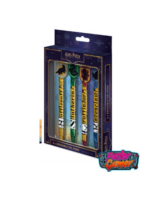 HARRY POTTER - 4 Stylos à...