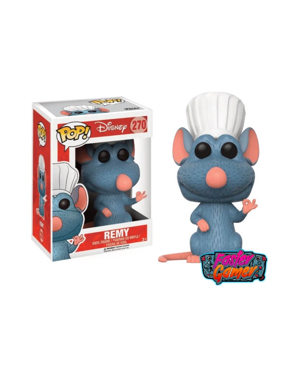 Figurine Pop Ratatouille [Disney] #270 pas cher : Remy - Floqué [Chase]
