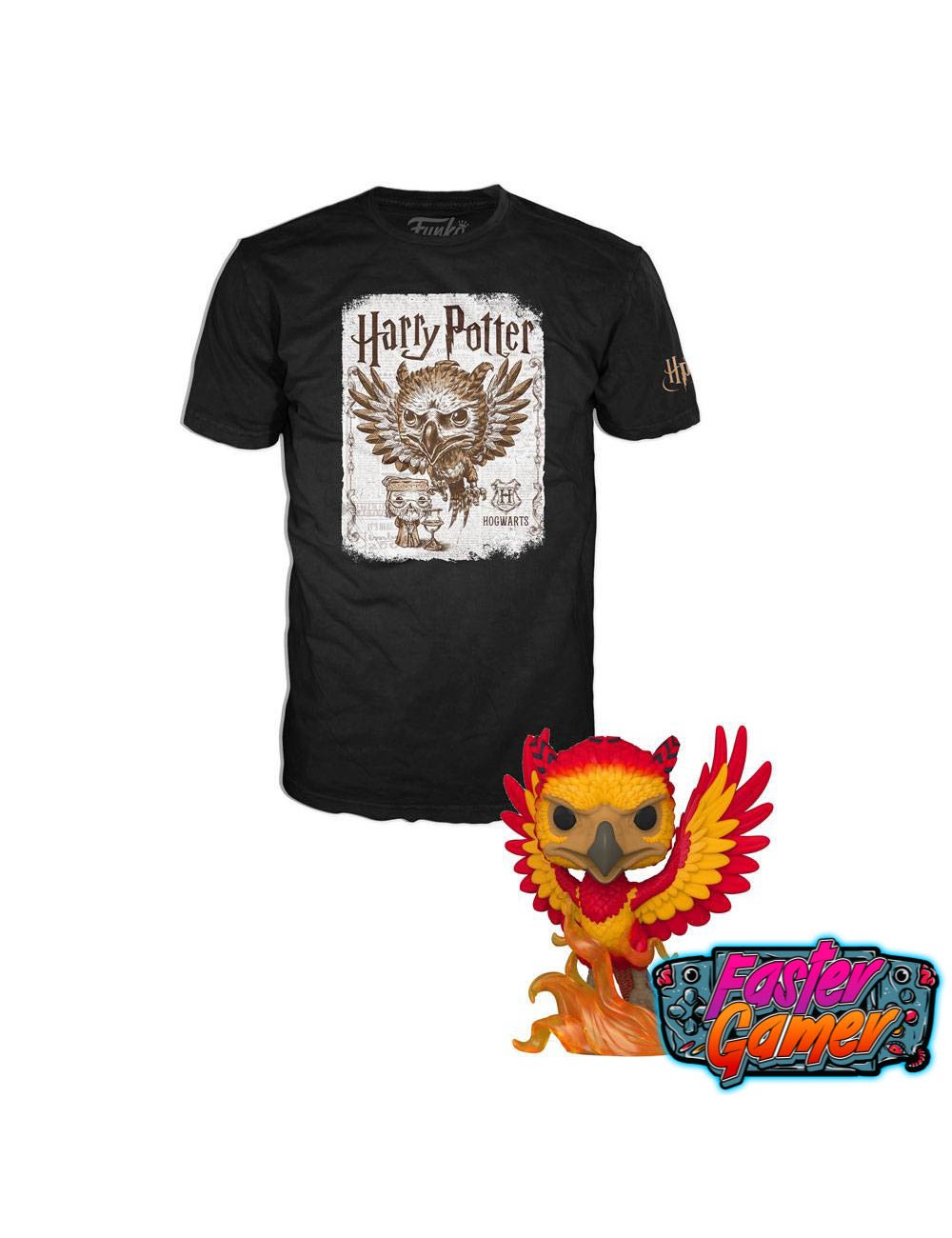Harry Potter POP! & Tee set figurine et T-Shirt Hedwige + T-Shirt