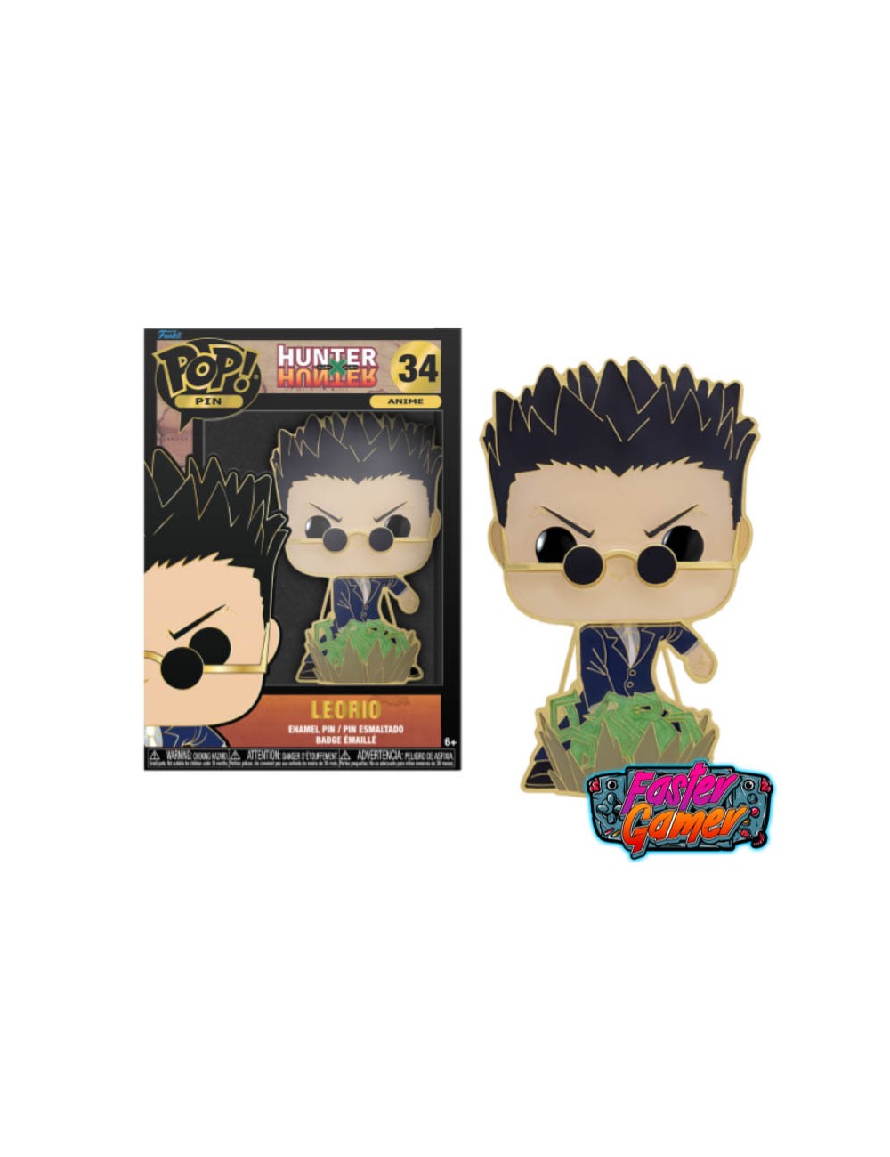 Buy Pop! Pin Leorio at Funko.