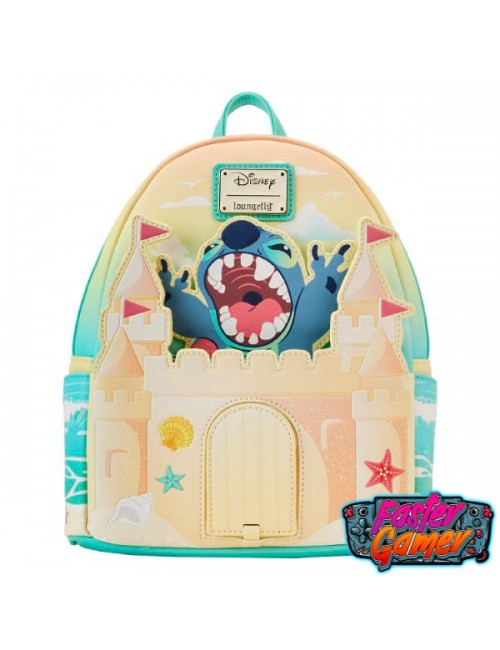 Disney Lilo and Stitch Snow Cone Date Night Loungefly Mini Backpack
