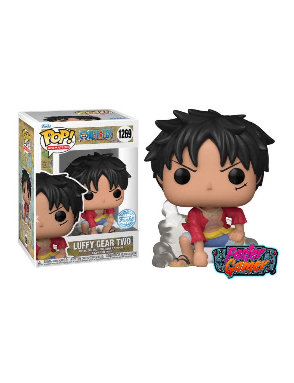 Pop! Animation- One Piece Monkey D. Luffy Red Hawk- AAA anime Exclusiv –  Star's Toy Shop