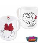 MINNIE - Coeur - Mug...