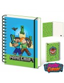 Minecraft cahier à spirale...